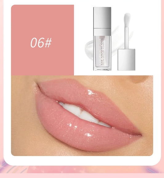 Hellokiss Lip Glow Oil 8Ml Glossy Lip Oil Moisturizing Lip Glaze Transparent Lip Balm Lip Stick Cherry