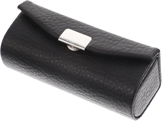 Delicate Lipstick Holder with Mirror Small Leather Lipstick Case for Women for Purse Durable Design with Snap Button for Travel and Daily Use