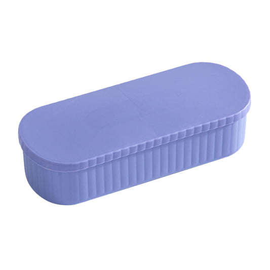 Makeup Brush Cleaner Storage Box Compact Makeup Tool Cleaning Holder for Home Use Lightweight and Portable Practical Design